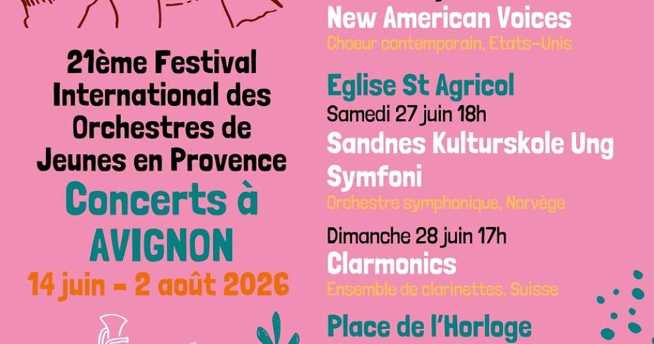International Festival of Youth Orchestras in Provence@©Festival International des Orchestres de Jeunes en Provence_Avignon