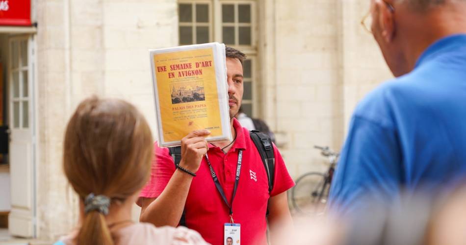 Tour durch die Geschichte des Festival d'Avignon auf Englisch@© Anaïs Bottinelli