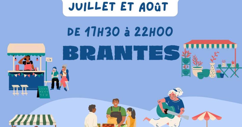Nachtmarkt in Brantes@Amis de Brantes