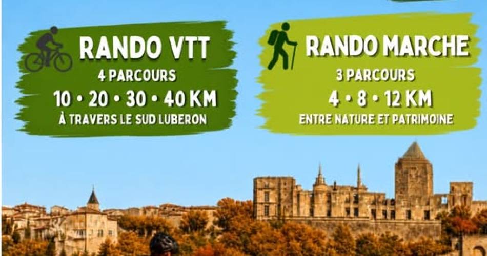 La Sud Lub 2026 -place aux randonnées pédestres et VTT à La Tour d 'Aigues@La Sud Lub 2026 -place aux randonnées pédestres et VTT à La Tour d 'Aigues_La Tour-d'Aigues