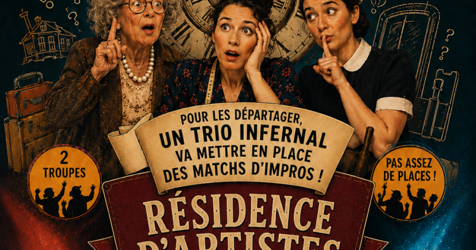 Théâtre : Résidence d'artistes@Le Cormoran