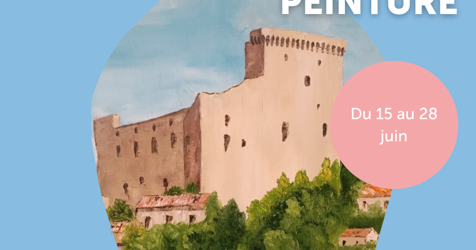 Exposition des peintures d'Annie Lario@©Ville de Châteauneuf du Pape