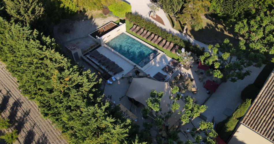 Le 901 côté piscine Luberon@Le Domaine des Grés