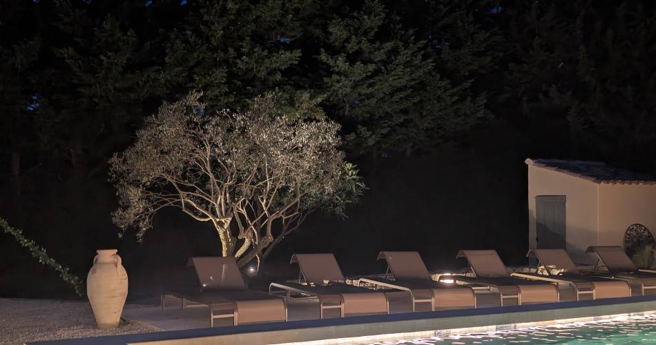 Le 901 côté piscine Luberon@Le Domaine des Grés