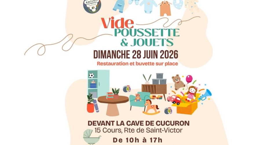 Vide poussettes et jouets à Cucuron@Vide poussette et jouets à Cucuron_Cucuron