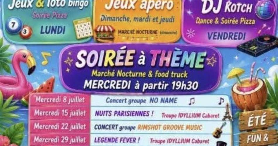 Soirée spectacle "Legende Fever" au Camping La Montagne@Camping La Montagne