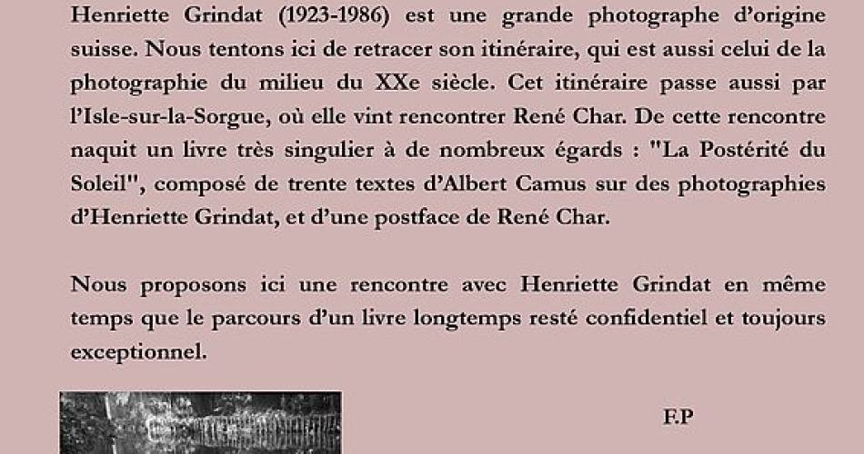 Conférence / Rencontre "Dans le miroir des Sorgues", par Franck Planeille@Mairie ISL
