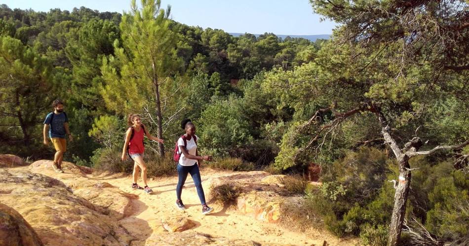 ROUSSILLON - Visite insolite des ocres@©Eric Garnier - PNR Luberon