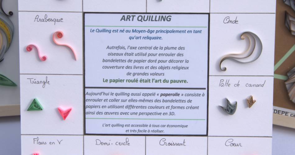 De Perle en Ruban : ateliers Art quilling@©deperleenruban