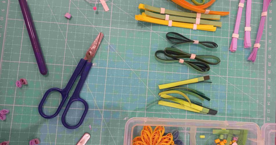 De Perle en Ruban : ateliers Art quilling@©deperleenruban