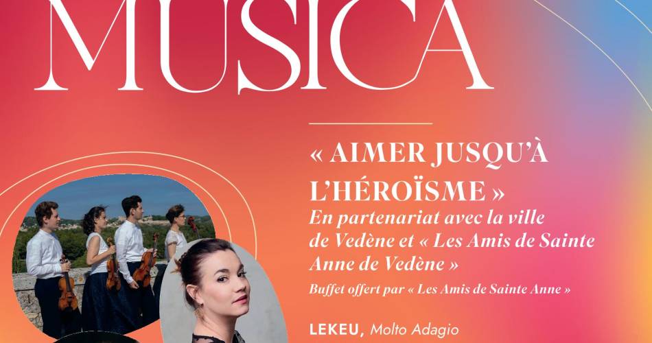 Festival Rosa Musica : concert «Aimer jusqu’à l’héroïsme»@Rosa Musica