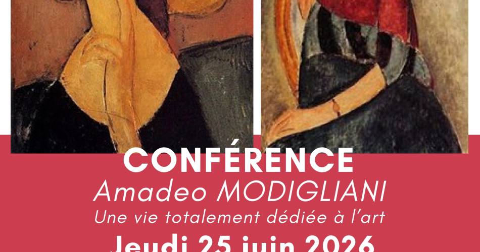Conférence sur Modigliani de Marie-Hélène Adam@Mairie de Valréas