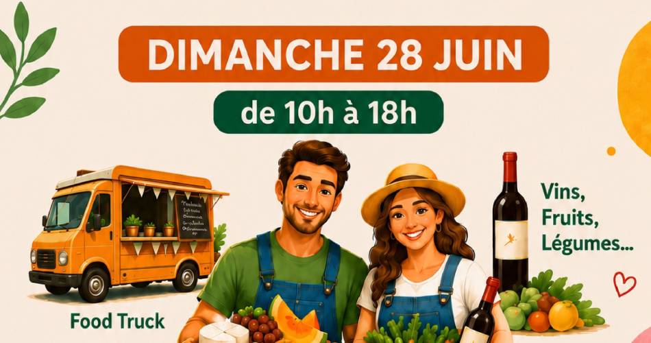 Marché des producteurs et artisans@Domaine du Vas
