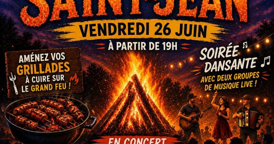 Feu de la Saint-Jean à Saint Martin de La Brasque@Feu de la Saint-Jean