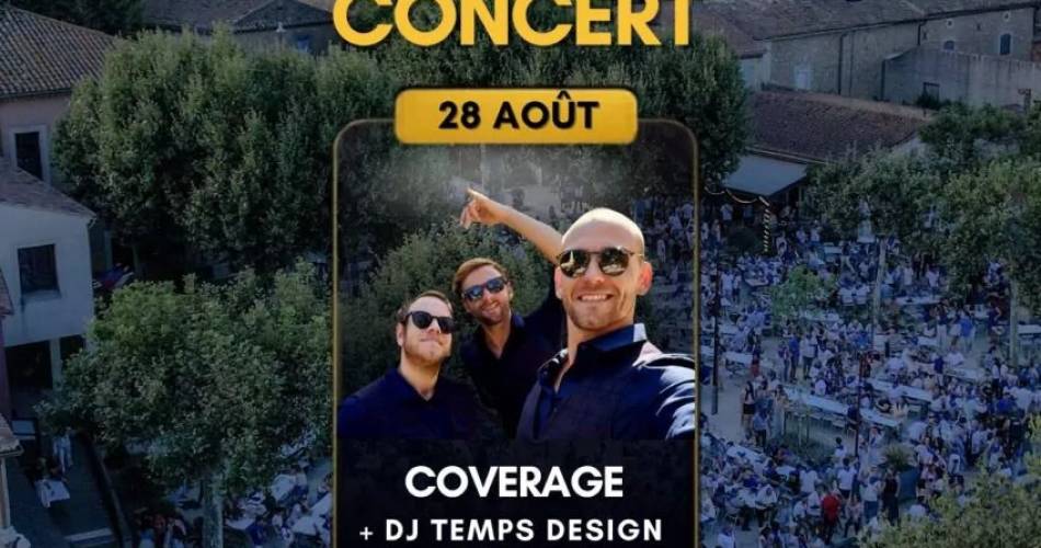 Coverage + soirée DJ Temps Design - Festines@Mairie