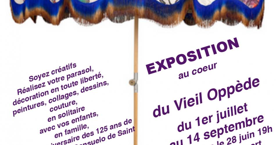 Sieste et Parasols - Exposition@Jardins rêvés