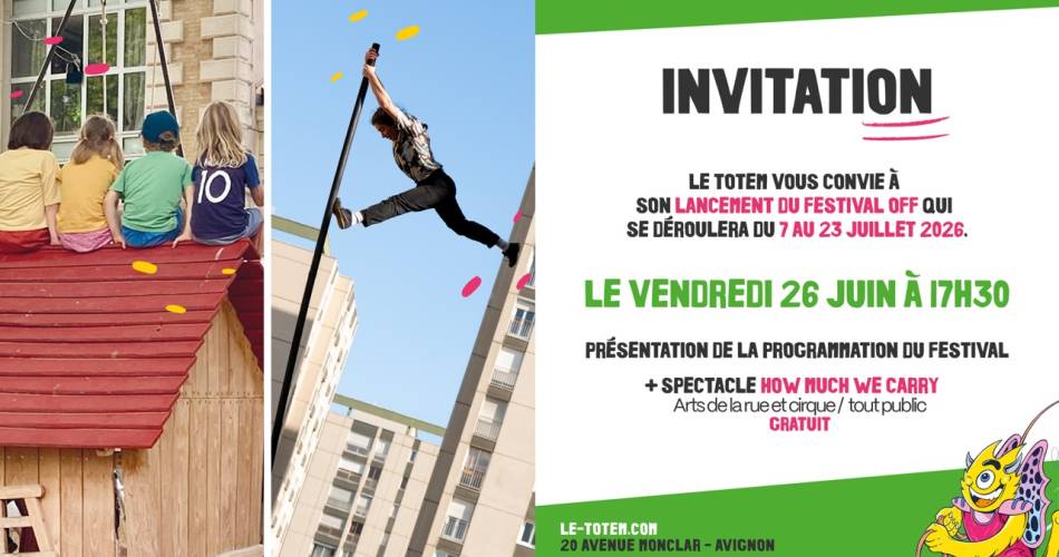 Lancement du Festival Off Le Totem 2026@©Le Totem
