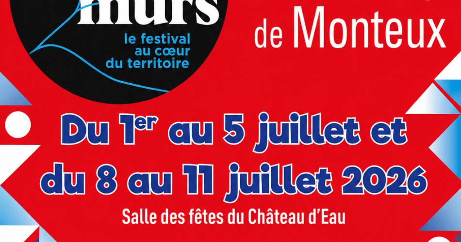 Festival de Théâtre - OFF les Murs du 8 au 11 juillet à Monteux@SL