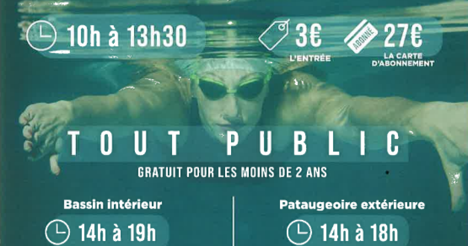 Plongez dans l'été : Piscine l'Attente@© Ville d'Orange