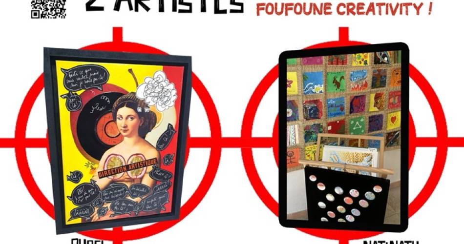 2 femmes 2 artistes 1 atelier@©NatiNath