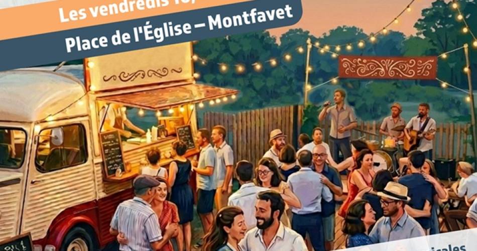 Die Food-Truck-Freitage in Montfavet@©Ville d'Avignon