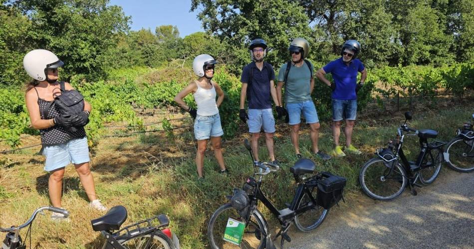 Evasion en cabane insolite, Solex vintage et saveurs gourmandes du Ventoux.@Clément Perrier