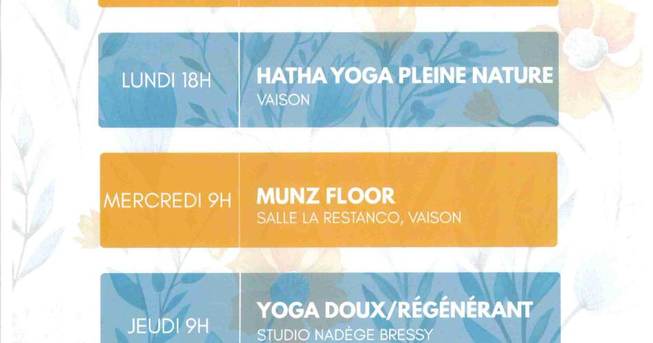 Summer schedule – Nadège Bressy@Nadège Bressy