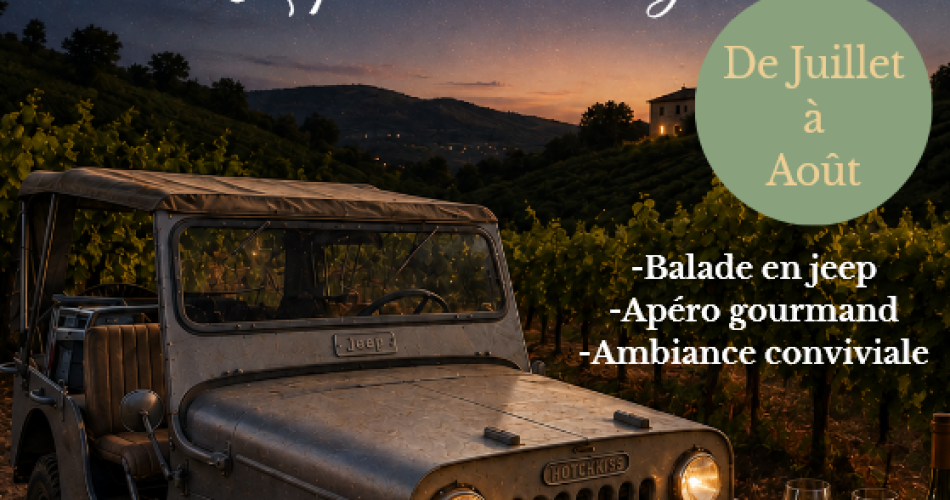 Balades nocturnes en Jeep@© Domaine Juliette Avril