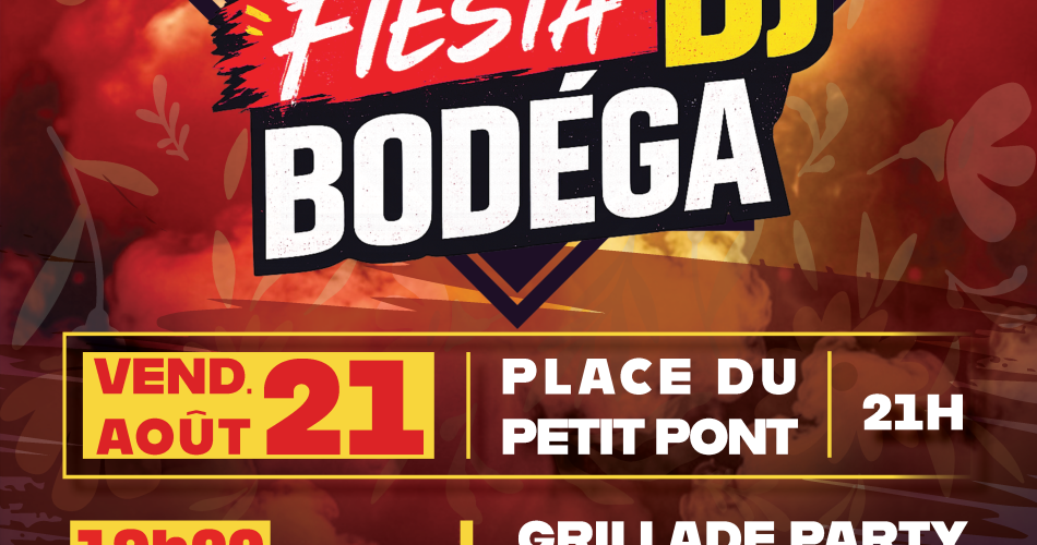 Soirée DJ Fiesta Bodega@mairie de Vedène