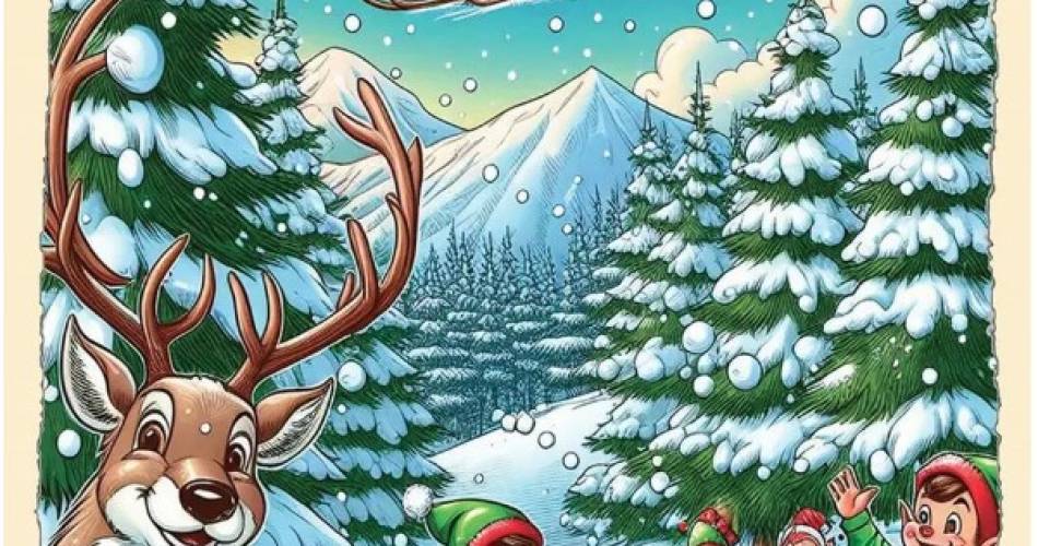 Le Renne des neiges@©La Marelle des Teinturiers
