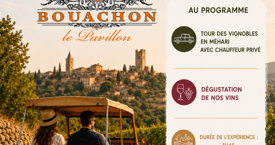 Méhari tour with the Pavillon Bouachon@© Pavillon Bouachon