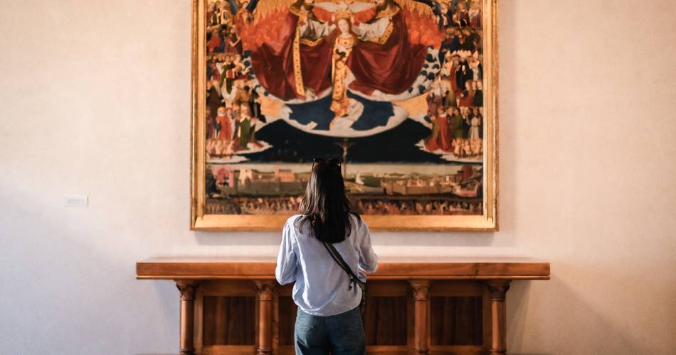 Visite «flash» : le Couronnement de la Vierge@Julie Vandal