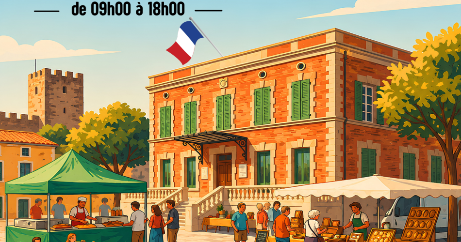 Foire artisanale et commerciale et son vide grenier@service communication mairie d'Entraigues