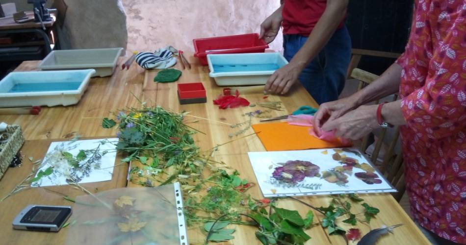 Discovering Cyanotype in Cucuron@Anne Barroil