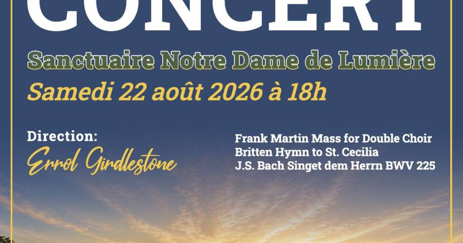 Concert Ensemble Vocal Ristretto@Nous avons créé notre affiche