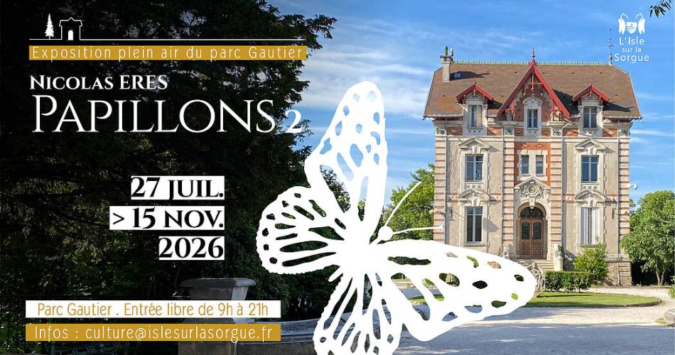 Nicolas Eres — Papillons 2@Mairie Isle sur la sorgue
