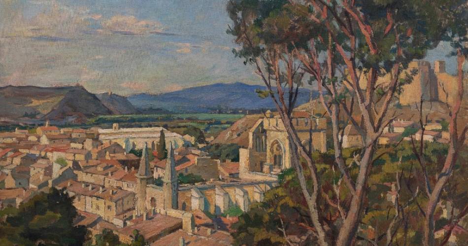 Exposition «Villeneuve lez Avignon. Vues et monuments emblématiques»@© Villeneuve lez Avignon, Musée Pierre-de-Luxembourg / Jérémie Le Maoût