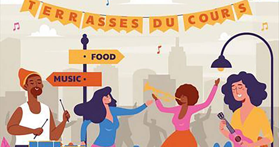 Dîner concert : Les Terrasses du Cours@Dîner concert : Les Terrasses du Cours_Saint-Didier