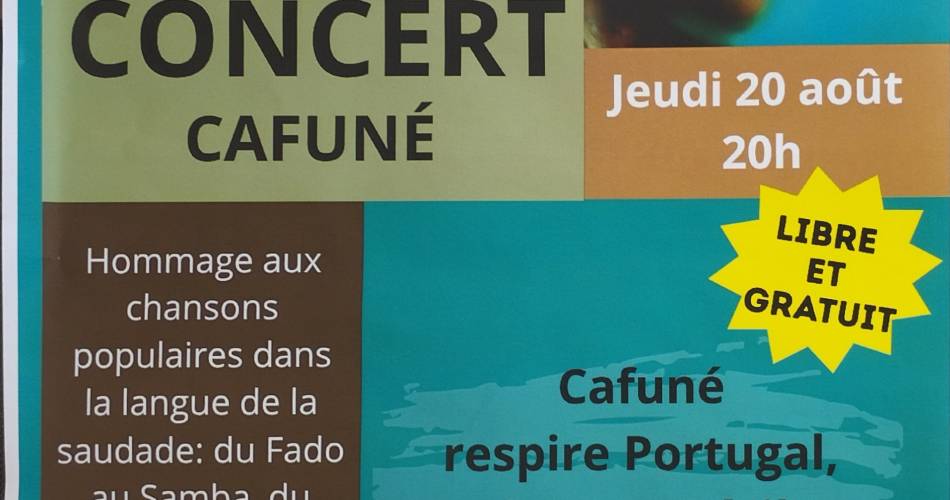 Concert Cafuné@La Placette