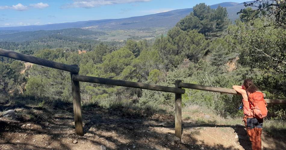 CASENEUVE - Les ocres depuis Haute Blace@©Eric Garnier - PNR Luberon