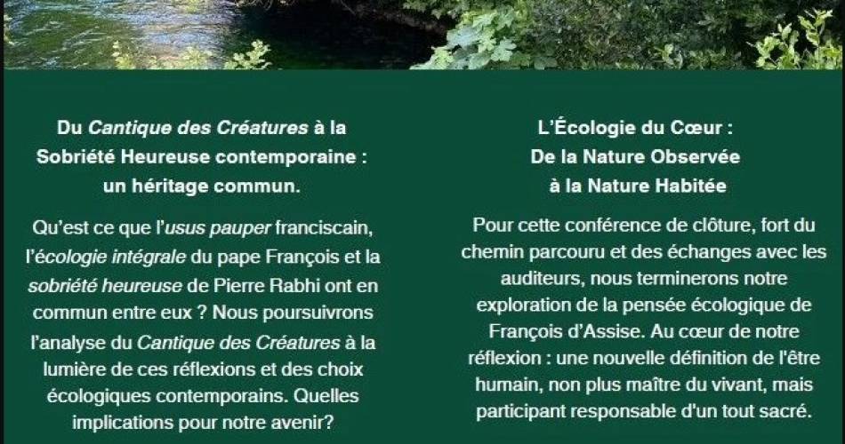 Conférence : "Le Cantique de la Terre" - cycle 2@Médiathèque de Gadagne
