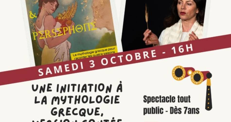 Spectacle "Déméter et Perséphone"@Médiathèque Gadagne