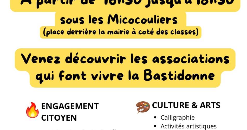 Forum des associations à La Bastidonne@Forum des associations à La Bastidonne_La Bastidonne