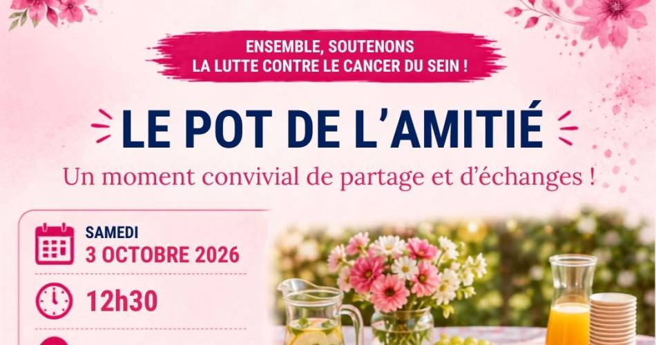 Octobre Rose : Le pot de l'amitié à La Tour d'Aigues organisé par le Comité des Fêtes@Octobre Rose : Le pot de l'amitié à La Tour d'Aigues organisé par le Comité des Fêtes_La Tour-d'Aigues