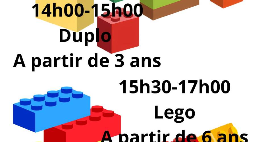 Animation Duplo et Lego@Bibliocove