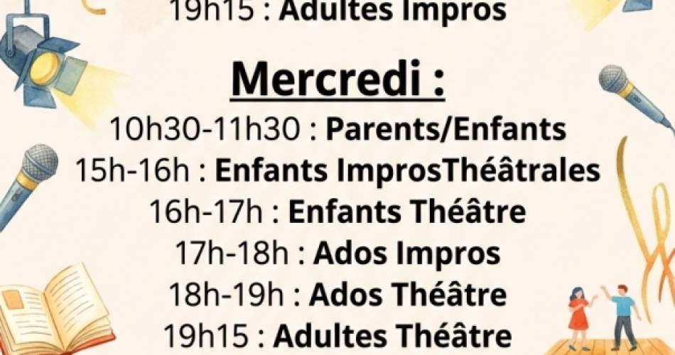 Les ateliers théâtre de la Cie d'Artiel@Les ateliers théâtre de la Cie d'Artiel_Pertuis