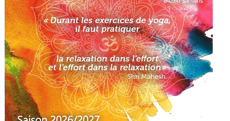 Hatha Yoga@Sarrians idées