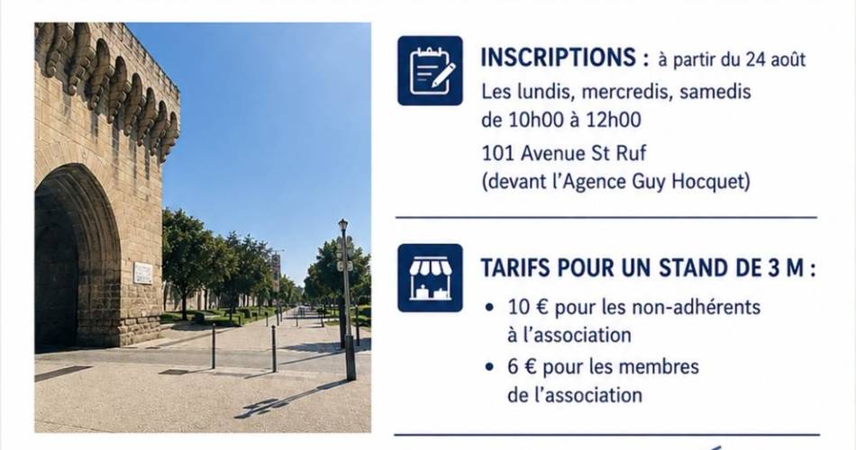 Vide-greniers de Saint-Ruf@©Association Cap Saint-Ruf