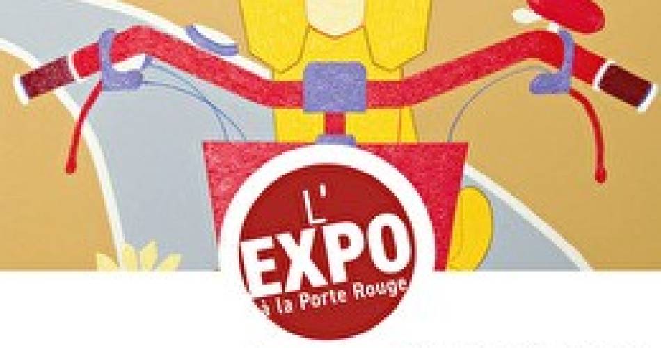 Monique De Rae - La Lady aux yeux bleus@©Galerie La Porte Rouge
