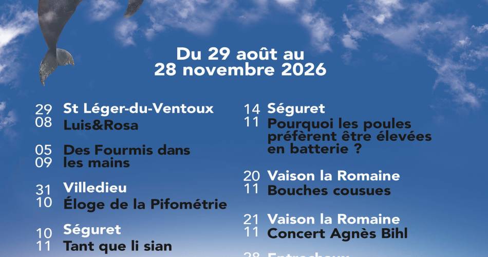 Muziekvoorstelling „Les chanteurs d'oiseaux – Perchés!“ – Festival Après les Vendanges@Festival Après Les Vendanges